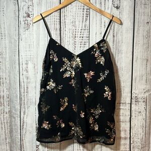 Sequin tank top banana republic
